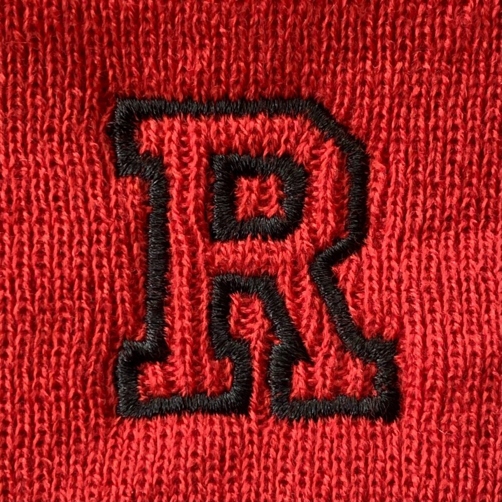 Strickmütze Initialen für Damen, Herren, Jugendliche und Kinder