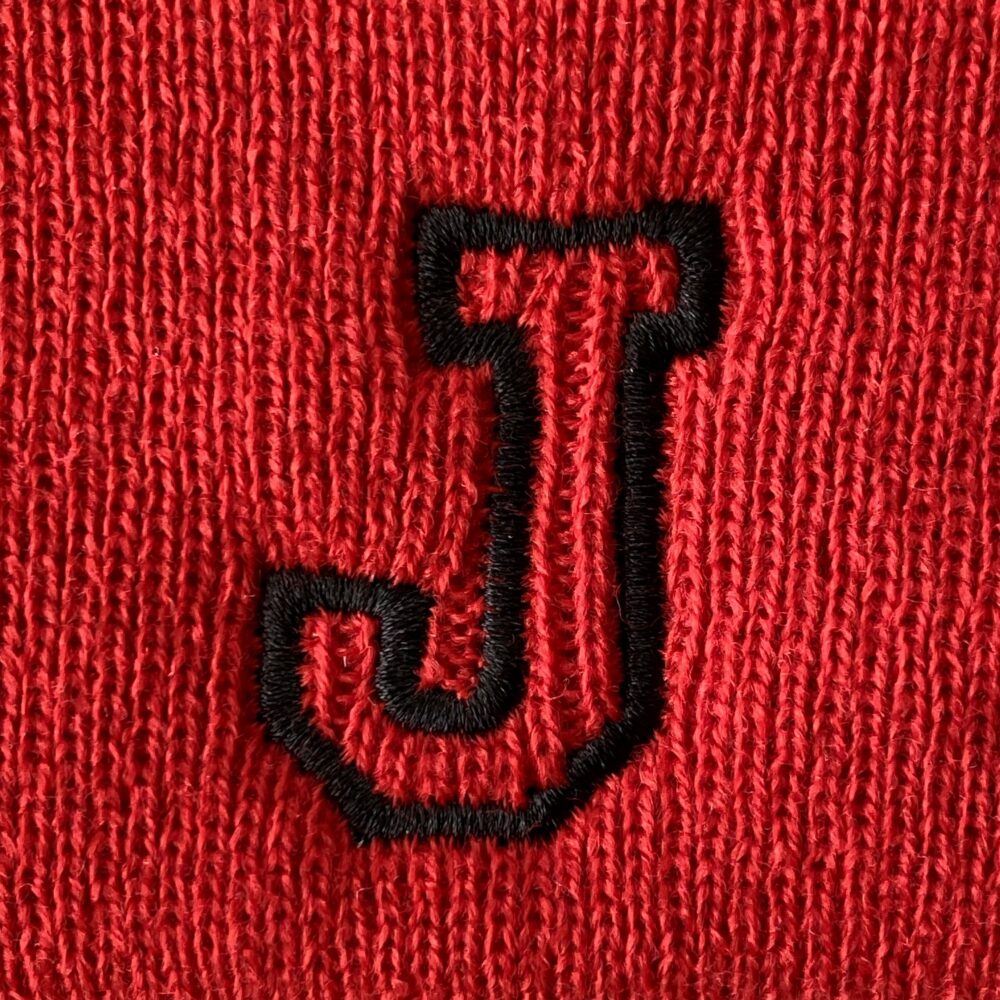 Strickmütze Initialen für Damen, Herren, Jugendliche und Kinder