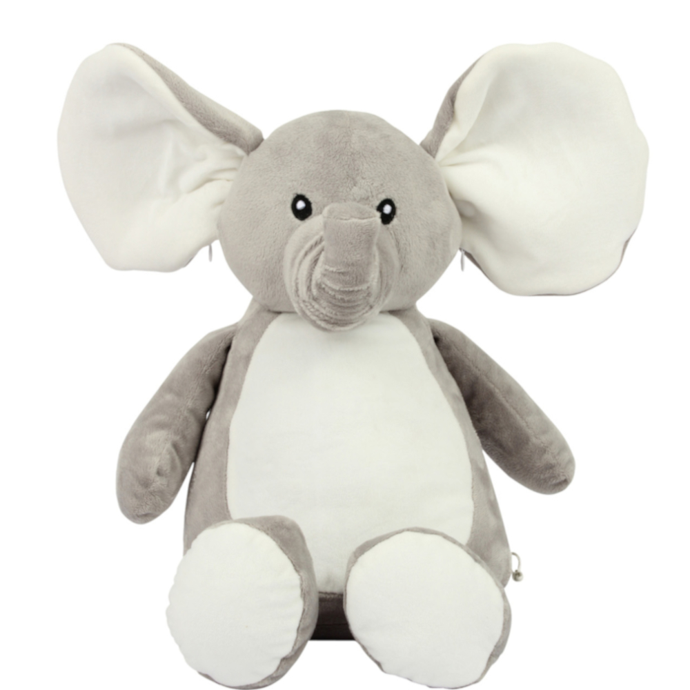Elefant Elefant | Kuscheltier bestickt | personalisiert mit Namen, Initialen oder Motiv