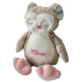 Eule Eule | Kuscheltier bestickt | personalisiert mit Namen, Initialen oder Motiv