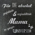 Filztasche_Universum4 Filztasche | Für die absolut perfekteste & unglaublichste WUNSCHNAME im ganzen Universum | Shopper hochwertig bestickt