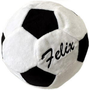 Fußball | Kuscheltier bestickt | personalisiert mit Namen, Initialen oder Motiv