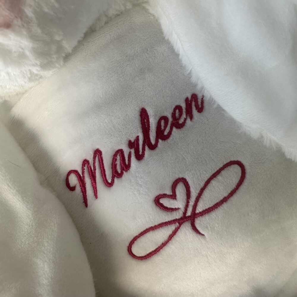 Hase2 Hase | Kuscheltier bestickt | personalisiert mit Namen, Initialen oder Motiv