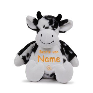 Kuh | Kuscheltier bestickt | personalisiert mit Namen, Initialen oder Motiv