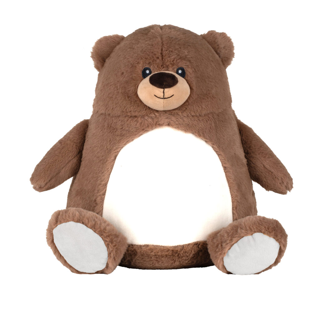 MM581 Braunbär | Kuscheltier bestickt | personalisiert mit Namen, Initialen oder Motiv