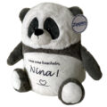 Panda Panda | Kuscheltier bestickt | personalisiert mit Namen, Initialen oder Motiv