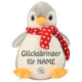 Pinguin Pinguin | Kuscheltier bestickt | personalisiert mit Namen, Initialen oder Motiv