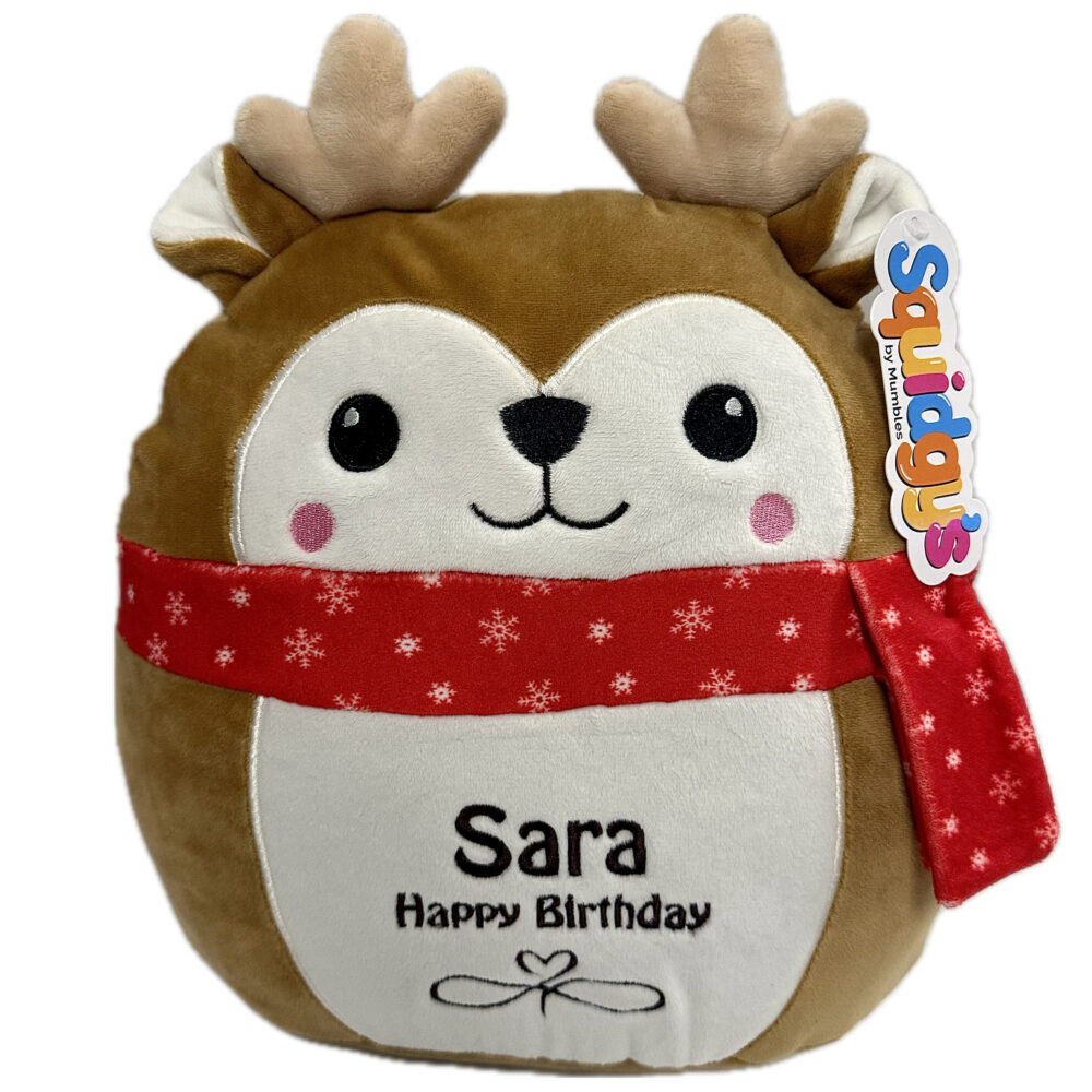 Reh Reh | Kuscheltier bestickt | personalisiert mit Namen, Initialen oder Motiv