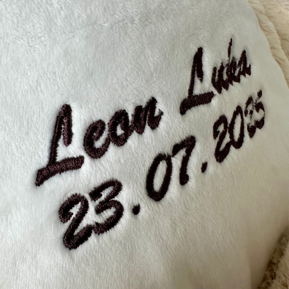 Teddy4 Teddy | Kuscheltier bestickt | personalisiert mit Namen, Initialen oder Motiv