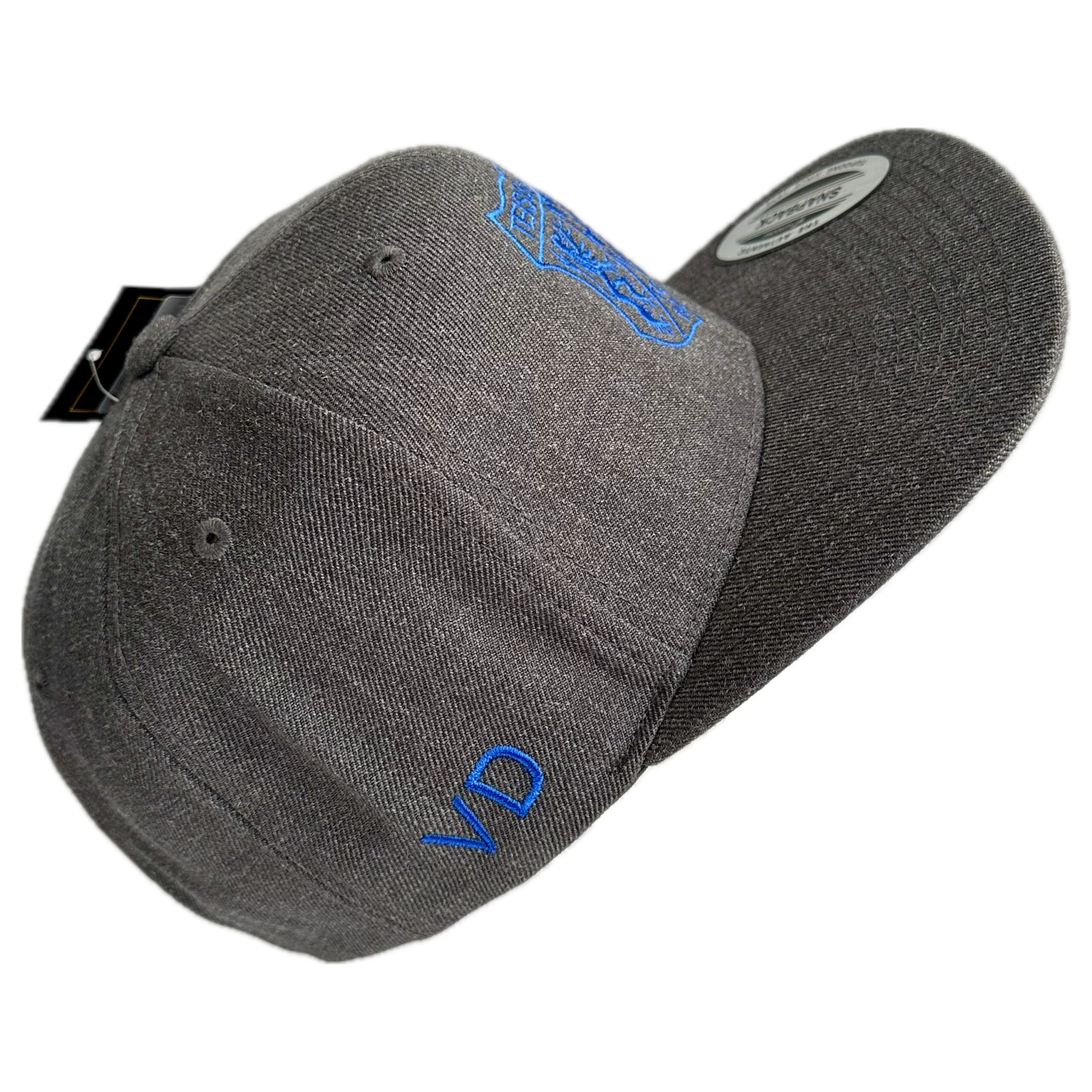 Schnoschi Caps & Mützen FC Teisbach e.V. Cap dunkelgrau blau Snapback