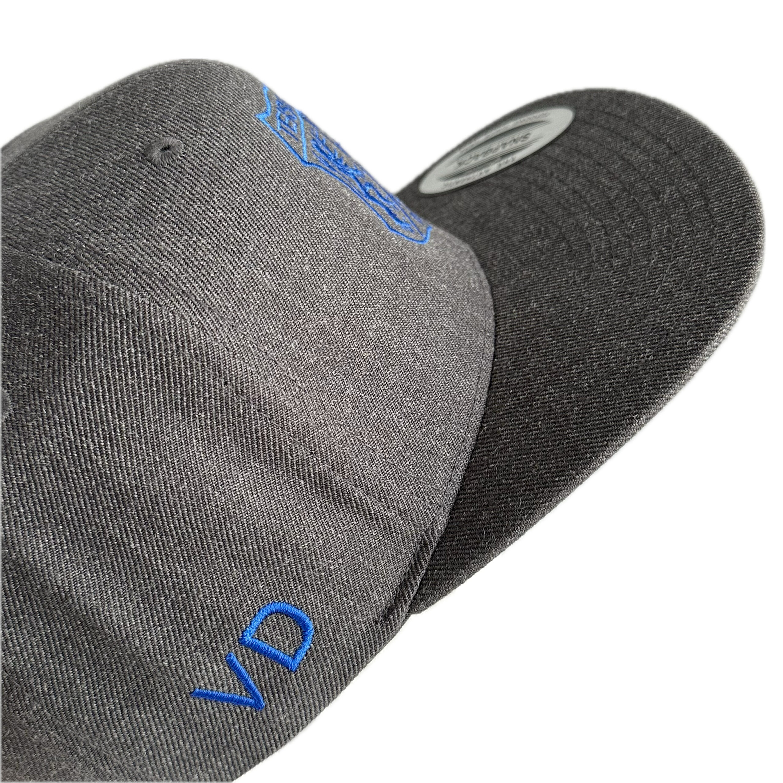 Schnoschi Caps & Mützen FC Teisbach e.V. Cap dunkelgrau blau Snapback