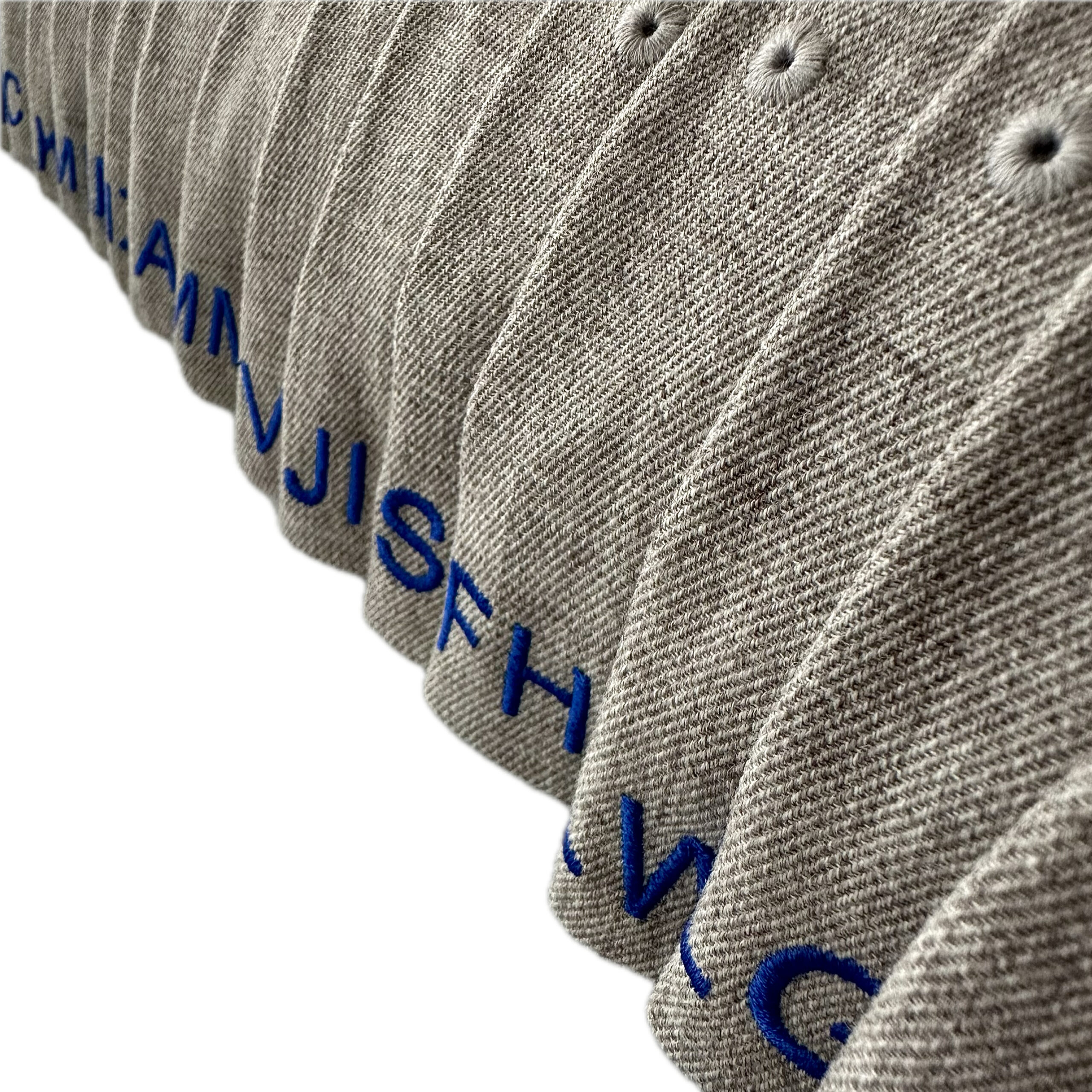 Schnoschi Caps FC Teisbach Cap hellgrau Snapback bestickt
